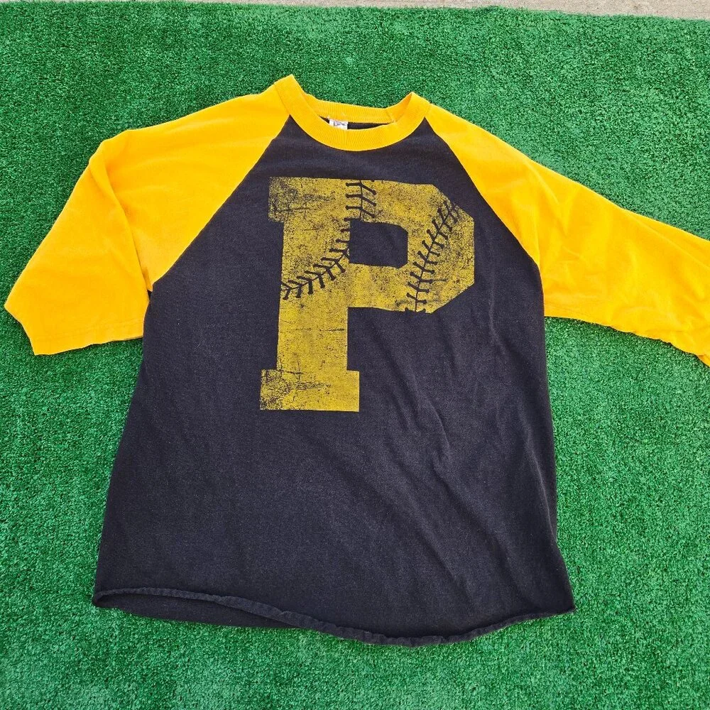 MLB Pittsburgh Pirates 3/4-sleeve raglan shirt - Picture 1 of 6